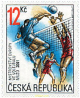 86429 MNH CHEQUIA 2001 CAMPEONATO EUROPEO DE BALONVOLEA - Volley-Ball