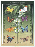 303096 MNH CONGO. República Democrática 2001 MARIPOSAS DE AFRICA - Arañas