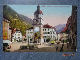 ALTDORF  DORFPLATZ MIT TELLDENKMAL - Altdorf