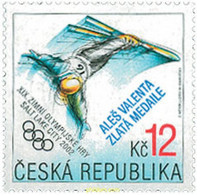 101019 MNH CHEQUIA 2002 MEDALLISTAS DE LOS 19 JUEGOS OLIMPICOS DE INVIERNO. SALT LAKE CITY 2002 - Winter 2002: Salt Lake City