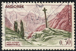 Andorre 1961. ~ YT 159 Par 2 - 30 C. Croix Gothique De Meritxell - Used Stamps