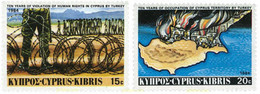 114648 MNH CHIPRE 1984 10 ANIVERSARIO DE LA INVASION DE CHIPRE POR TURQUIA - Sapeurs-Pompiers