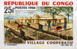 193791 MNH CONGO 1966 CIUDAD COOPERATIVA - FDC