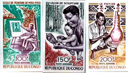 194029 MNH CONGO 1970 ESCUELAS DE ARTE - FDC