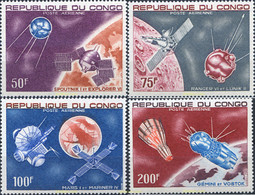 215917 MNH CONGO 1967 EXPLORACIONES ESPACIALES - FDC