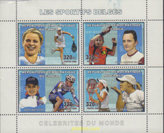 228567 MNH CONGO. República Democrática 2006 GRANDEA CAMPEONES BELGAS DEL DEPORTE - Gebraucht