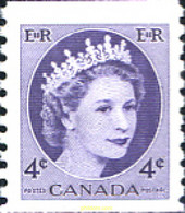 652945 MNH CANADA 1954 REINA ISABEL II - 1952-1960