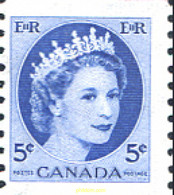 652946 MNH CANADA 1954 REINA ISABEL II - 1952-1960