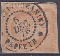 #193 COLONIES GENERALES N° 13 Oblitéré Papeete Taiti (Océanie) - Cérès