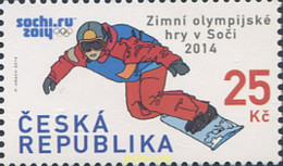 313633 MNH CHEQUIA 2014 22 JUEGOS OLIMPICOS DE INVIERNO SOCHI 2014 - Winter 2014: Sochi