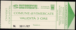 Vimercate (Monza), Italy -  Bus Ticket 2023 - Europe