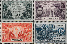 605079 HINGED CHAD 1931 EXPOSOCION MUNDIAL DE PARIS - Used Stamps