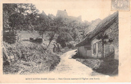 France - 02 - MONT NOTRE DAME - Petit Chemin Montant A L'église - E CHASERAY - Carte Postale Ancienne - Saint Quentin