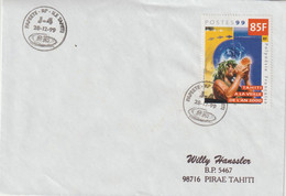 15638  JOUR -4 Avant L'an 2000 - PAPEETE RP - 28/12/1999 - Storia Postale