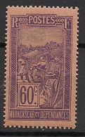 MADAGASCAR - 1922 - N°Yv. 140 - Filanzane 60c - Neuf Luxe ** / MNH / Postfrisch - Neufs