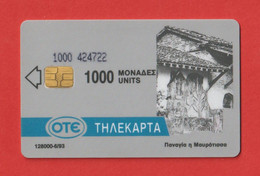 Greece - Y06, Kastoria 06/93, Code 1000 / Used - Griechenland