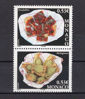 Monaco 2005 - Europa Gastronomy - Joint Issue European Countries - Stamps 2v - Complete Set - MNH** - Superb*** - Covers & Documents