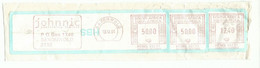 EMA AFS METER STAMP FREISTEMPEL SAXONWOLD 2001 HASLER MACHINE REMOTE SETTING JOPHNNIC PUBLISHING LIMITED - Frankeervignetten (Frama)