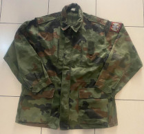 Original Serbian Yugoslavian Army Field Jacket Parka Military Camo,used XL Or XXL ? - Uniformes