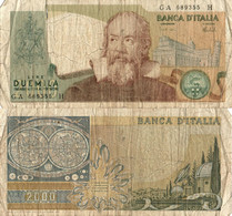 Italy / 2.000 Lire / 1973 / P-103(a) / FI - 2000 Lire