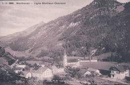 Montbovon FR, Ligne De Chemin De Fer Montreux - Oberland (3889) - Montbovon