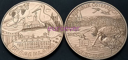 10 Euro Gedenkmünze 2015 Österreich / Austria - Bundesländer Aus Kinderhand - Burgenland - Kupfer - Autriche