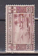 NOUVELLES HEBRIDES    N°  YVERT  107  NEUF AVEC CHARNIERES  ( CH 3/14 ) - Unused Stamps