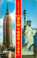 (1 P 11) USA - (posted To France) New York City - Estatua De La Libertad