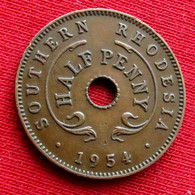 South Rhodesia 1/2 Penny 1954  Zimbabwe - Rhodesië