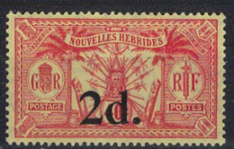 NOUVELLES HEBRIDES          N° YVERT  69  NEUF SANS CHARNIERES  (NSCH 02/ 25 ) - Unused Stamps