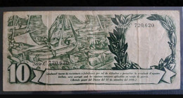 España, 1936 República, Billete De 10 Pesetas De La Generalitat De Catalunya, - 10 Peseten