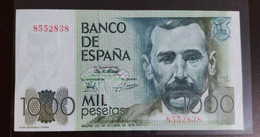 España, 1979 Billete De 1000 Pesetas, Pérez Galdós, S/S Y S/C - [ 5] Emissioni Ministero Delle Finanze