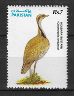 Pakistan 1991 MiNr. 830 Fauna (XIII) Birds The Houbara Bustard 1v MNH** 4,50 € - Pakistan