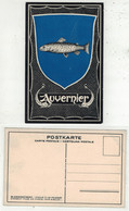 Suisse // Schweiz // Switzerland // Neuchâtel // Auvernier, Blason De La Commune - Auvernier