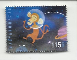 Hungary, Humorous Monkey In The Space, 2015. - Used Stamps