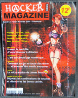 Journal Revue Informatique HACKER MAGAZINE NEWS N° 2 Mars Avril Mai 2001 Piratage, Intrusion, Virus, Espionnage, Crypto* - Informatik