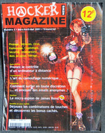 Journal Revue Informatique HACKER MAGAZINE NEWS N° 2 Mars Avril Mai 2001 Piratage, Intrusion, Virus, Espionnage, Crypto* - Informática