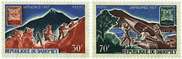600157 MNH DAHOMEY 1967 12 JAMBOREE MUNDIAL EN IDAHO - Sonstige & Ohne Zuordnung