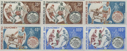 105175 MNH DAHOMEY 1973 COPA DEL MUNDO DE FUTBOL. ALEMANIA-74 - Andere & Zonder Classificatie