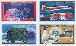 59371 MNH DAHOMEY 1974 CENTENARIO DE LA UNION POSTAL UNIVERSAL - Otros & Sin Clasificación