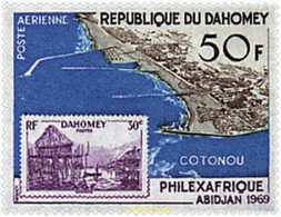 59370 MNH DAHOMEY 1969 PHILEXAFRIQUE. EXPOSICION FILATELICA INTERNACIONAL - Autres & Non Classés