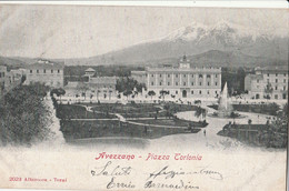 Cartolina - Postcard /   Viaggiata - Sent  /  Avezzano - Piazza Torlonia - Avezzano