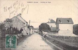 FRANCE - 02 - ROMENY - Entrée Du Pays - Edition Voirin - Carte Postale Ancienne - Sonstige & Ohne Zuordnung