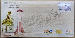 INDIA 2023 GOVIND GURU, SPIRITUAL LEADER, EDUCATIONIST, TRIBAL MOVEMENT....AMRITPEX SPECIAL COVER - Induismo