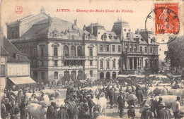 FRANCE - 02 - AUTUN - Champ De Mars - Jour De Foire - Carte Postale Ancienne - Sonstige & Ohne Zuordnung