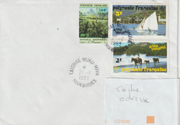 15642   TAIOHAE - NUKU - HIVA - MARQUISES - POLYNESIE FRANÇAISE - Le 26/11/1993 - Covers & Documents