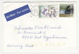 Canada Letter Cover Posted 1983 To Germany B230301 - Lettres & Documents