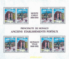 62779 MNH MONACO 1990 EUROPA CEPT. OFICINAS POSTALES - Other & Unclassified