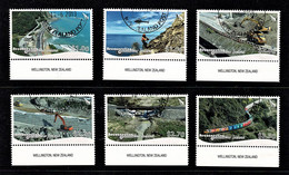 New Zealand 2018 Reconnecting NZ (after Earthquake) Marginal Set Of 6 Used - Oblitérés