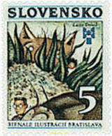 99454 MNH ESLOVAQUIA 1993 BIENAL DE LA ILUSTRACION DE BRATISLAVA - Arañas